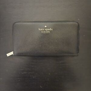 Kate Spade Continental Wallet Black